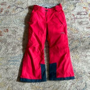 NORTH FACE hot pink snow and ski pants, amazing vent features. Worn only once!